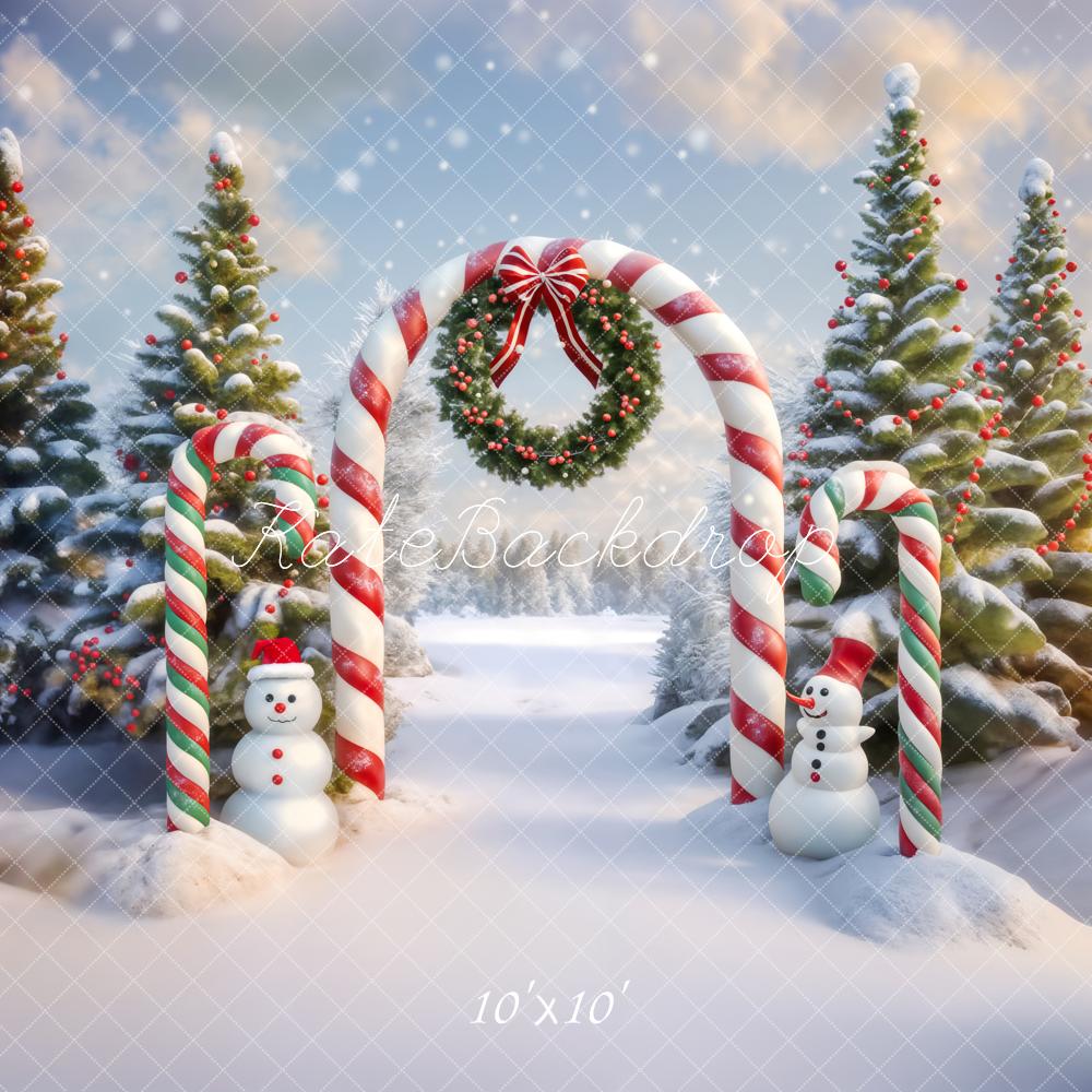 Inverno di Natale nella foresta: un set creato da Chain Photography