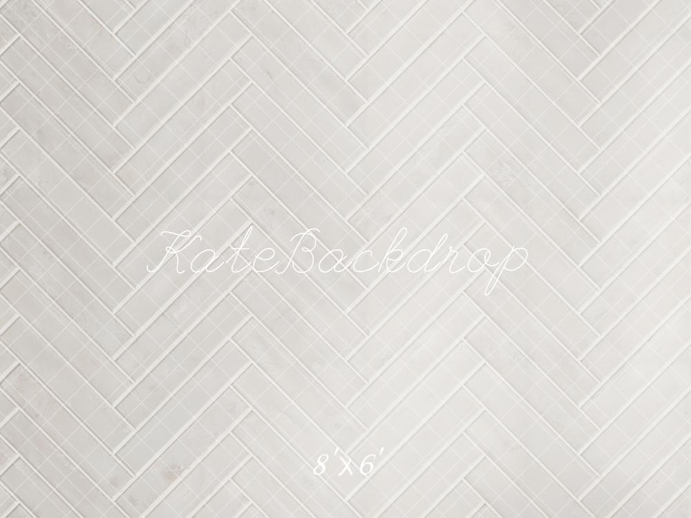 Kate White Herringbone Wooden Floor Backdrop Designed by Kate Image