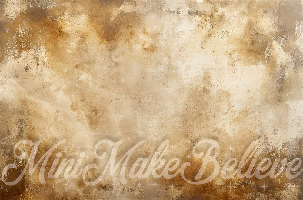 Boho Beige Vloer Foto Achtergrond Ontworpen door Mini MakeBelieve