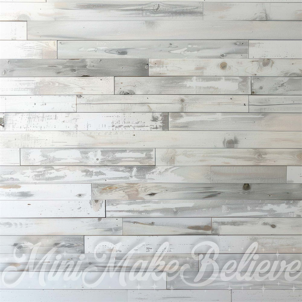 Kate White Gray Wood Floor designed by Mini MakeBelieve