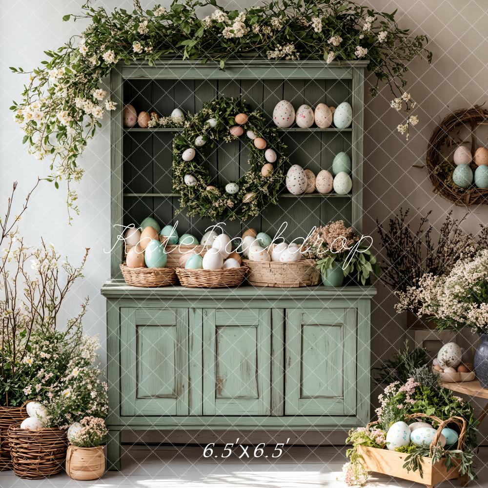 Kate Easter Egg Floral Cabinet Backdrop Designed by Emetselch