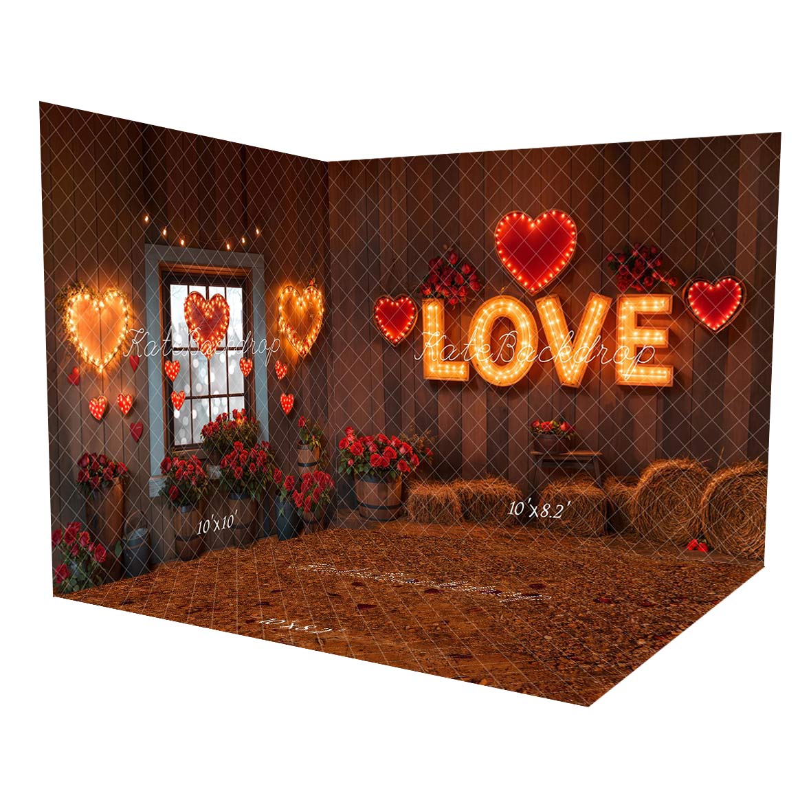 Kate Valentine Love Lights Rustic Room Set