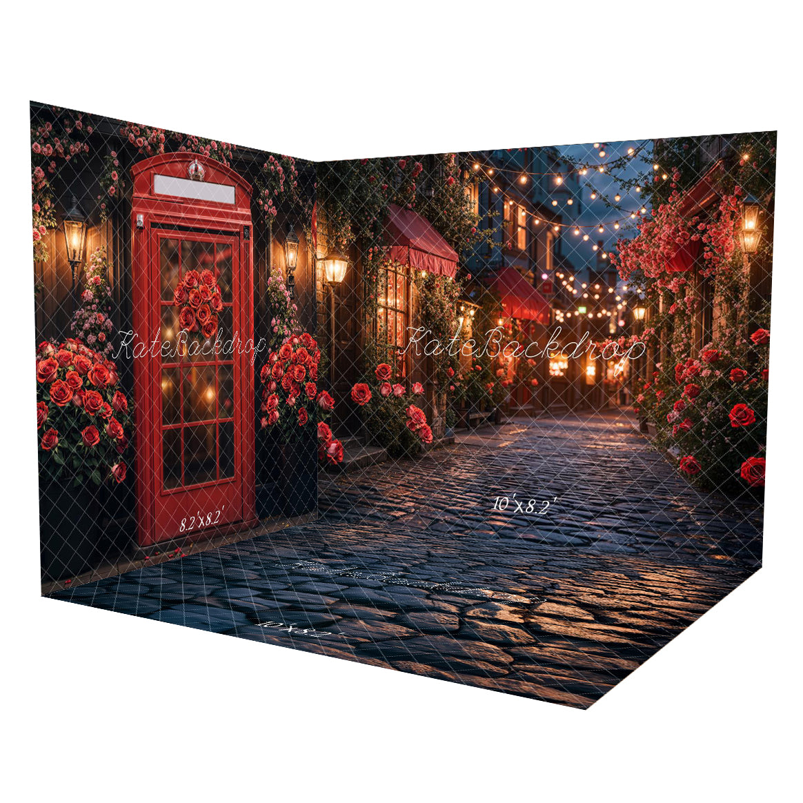 Kate Valentine's Day Romantic Street Shop Floral Room Set