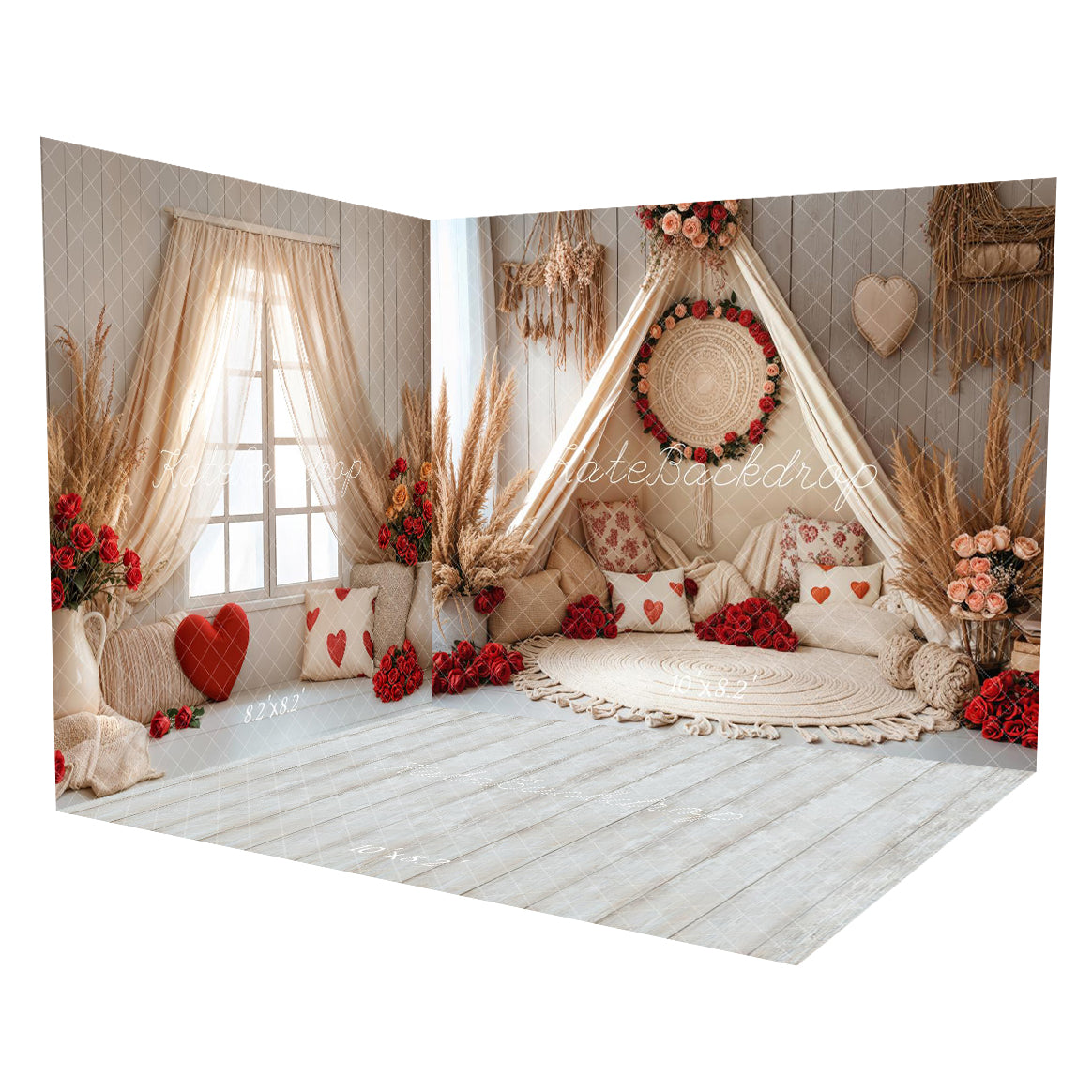 Kate Spring Boho Romantic Floral Tent Room Set