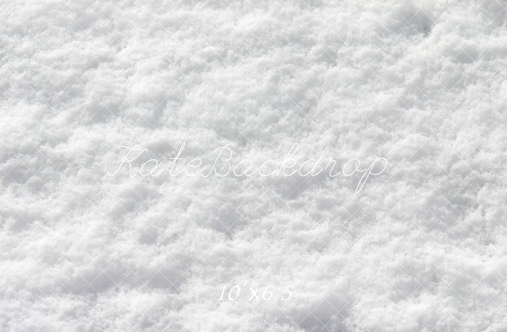 Winter/kerst Sneeuw Vloer Achtergrond voor Fotografie