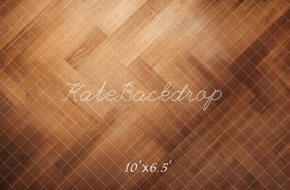 Kate Wooden Texture Floor Backdrop Designed by Kate Image