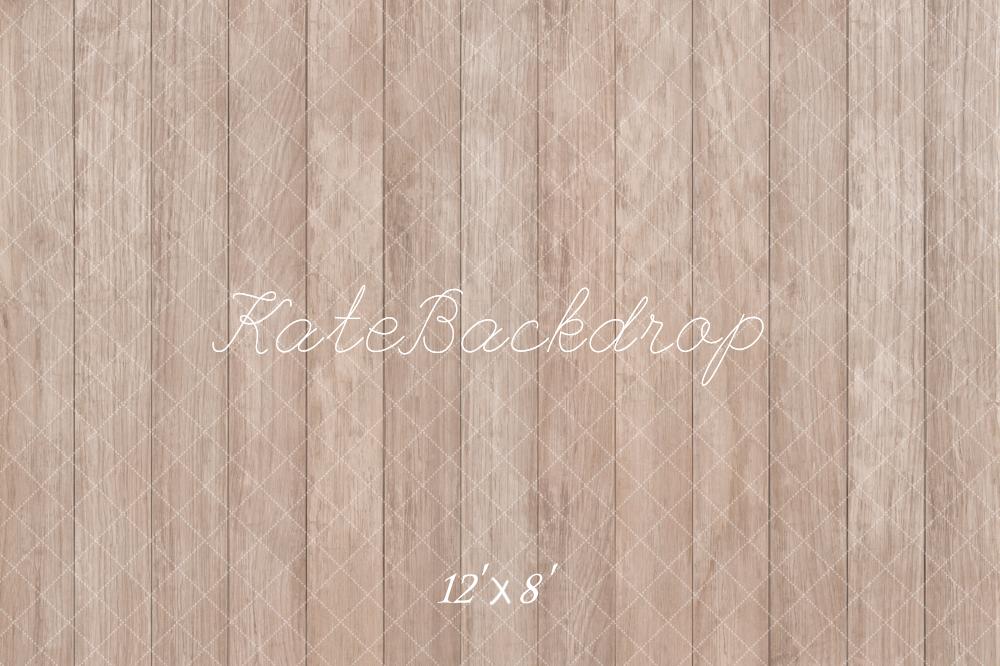 Kate Rustic Wooden Plank Texture Floor Backdrop Designed by Kate Image