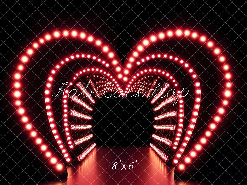 Kate Heart Tunnel Light Backdrop Designed by Emetselch