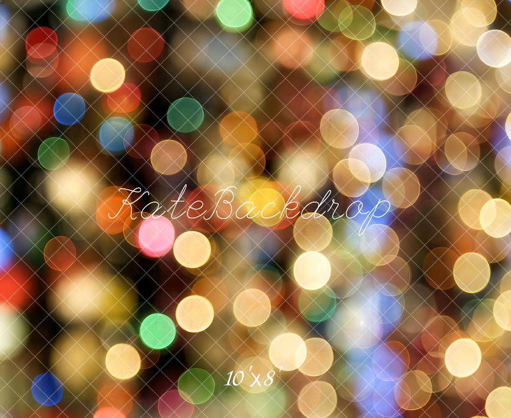 Kate Colorful Bokeh Lights Backdrop Designed by Emetselch