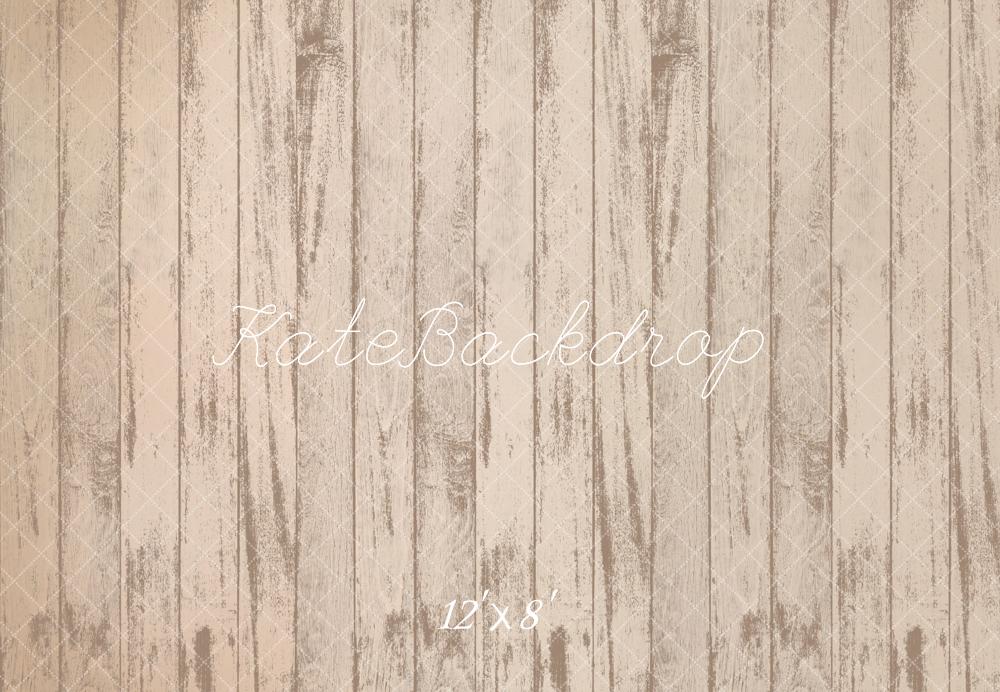 Kate Rustic Vintage Wood Floor Wall Backdrop Designed by Kate Image