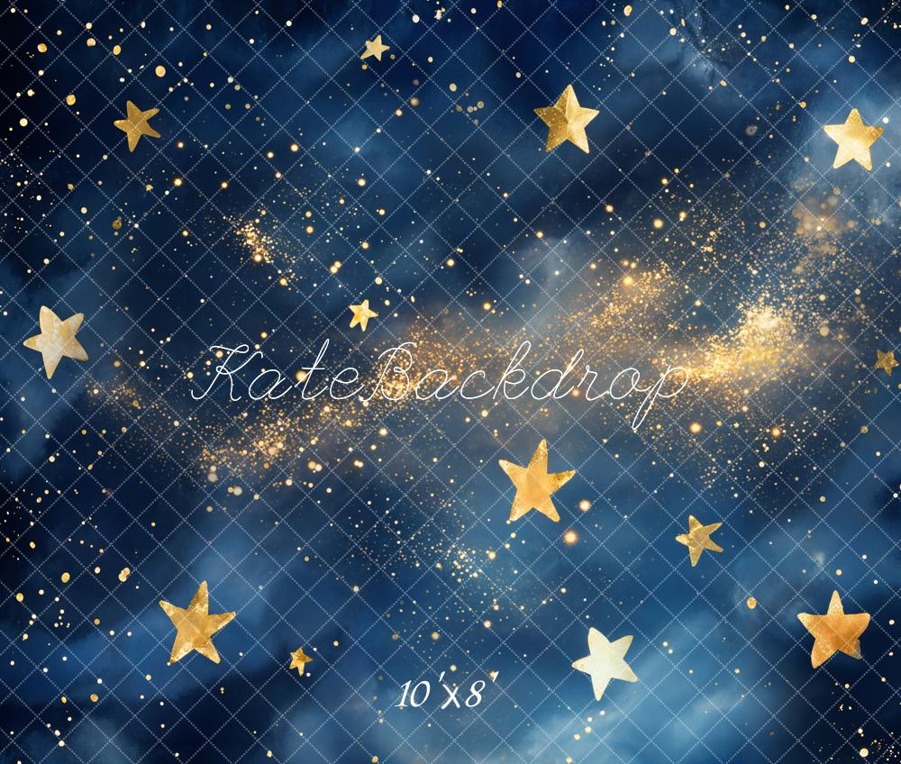 TEST Kate Birthday Starry Night Sky Galaxy Backdrop Designed by Emetselch