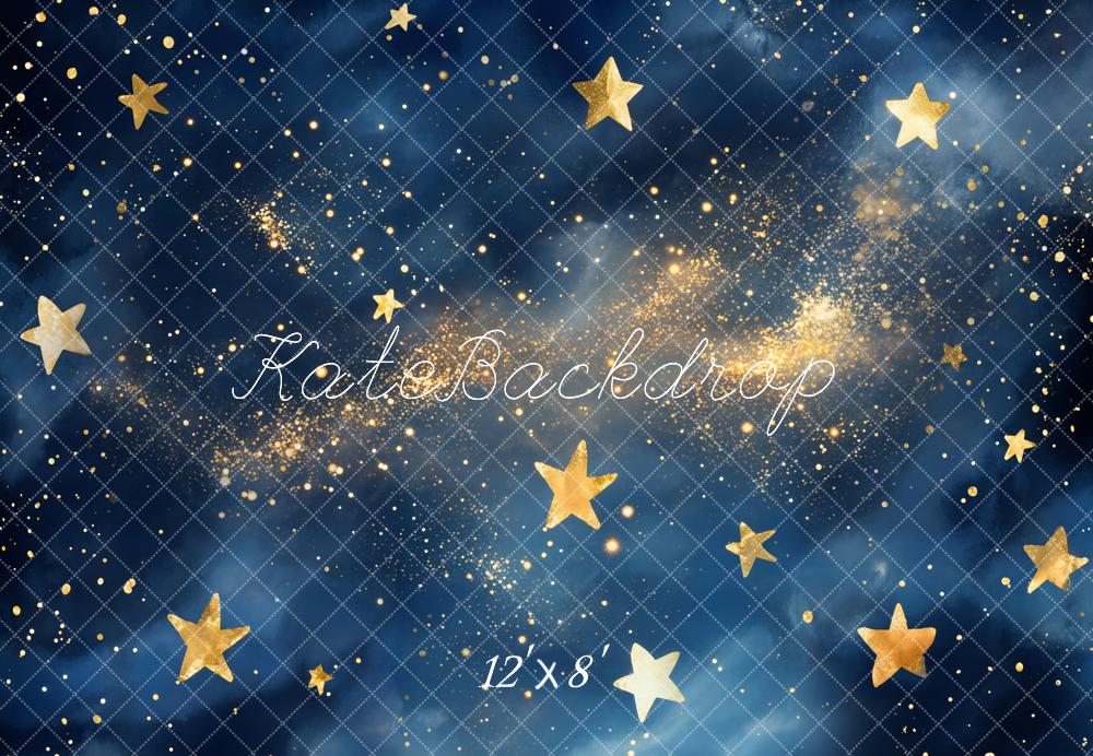 TEST Kate Birthday Starry Night Sky Galaxy Backdrop Designed by Emetselch