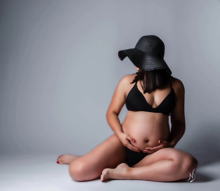 Saffierblauwe Naadloze Papieren Foto Achtergrond voor Fotografie