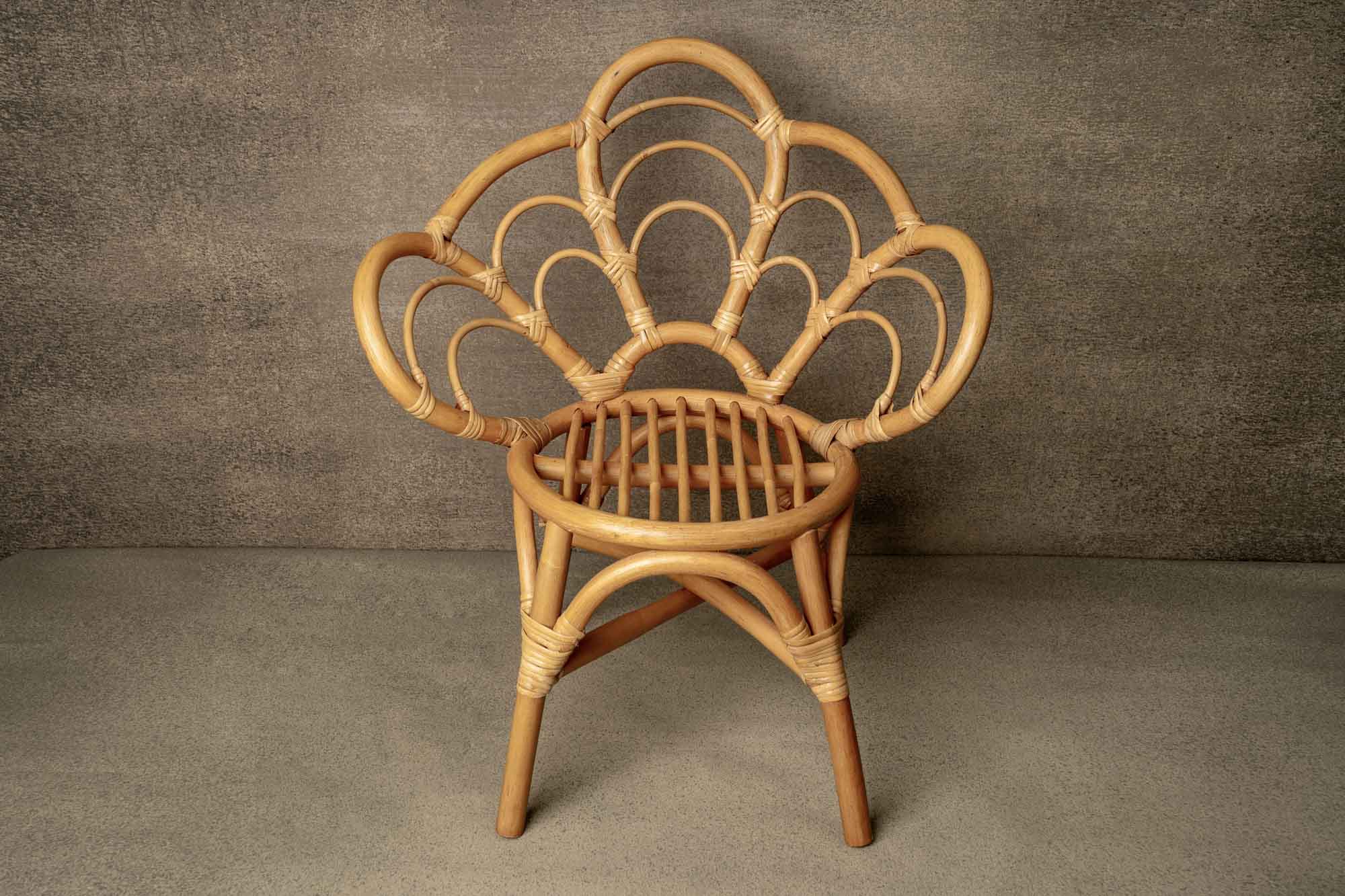 Kate Bamboo Chair Woven Newborn Bed Props