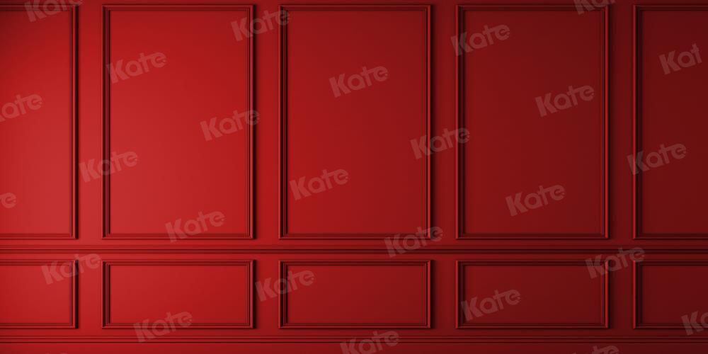 Sfondo in Pile Vintage Rosso per Fotografia a Parete