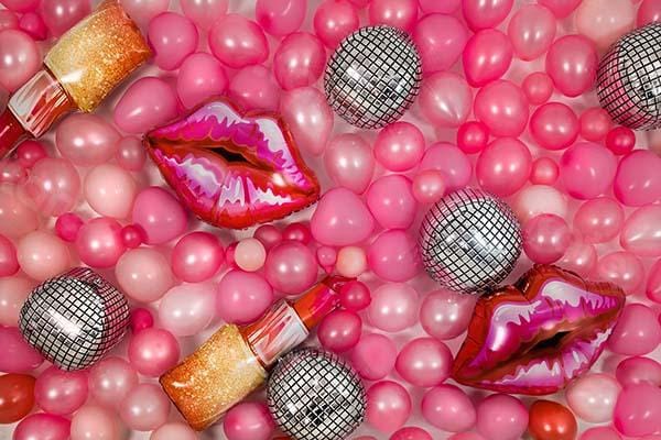 Cake Smash Roze Pop Achtergrond Ontworpen door Emetselch (alleen levering in Canada)
