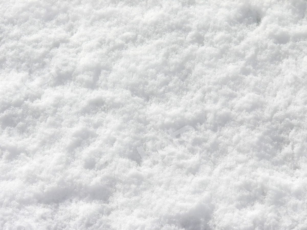 Winter/Kerst Sneeuw Vloer Fleece Achtergrond voor Fotografie