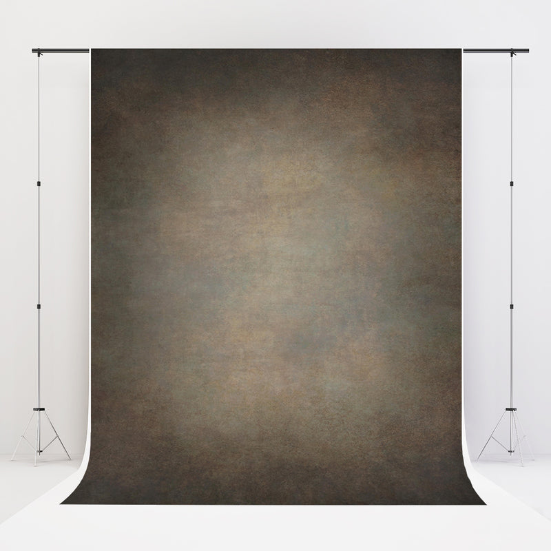 Kate Dark Brown mixed Green Abstract Texture Backdrop for Photography