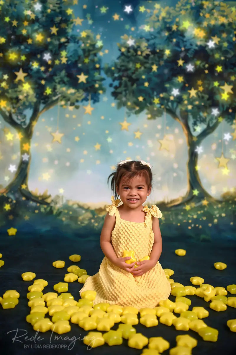 Kate Sweep Fantasy Forest Star Meadow Backdrop Designed by Lidia Redekopp