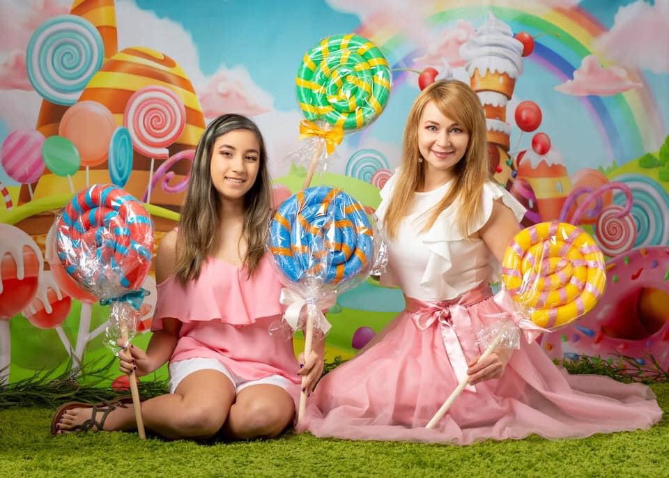 RTS Kate Candy Animation World Backdrop for Children Photography