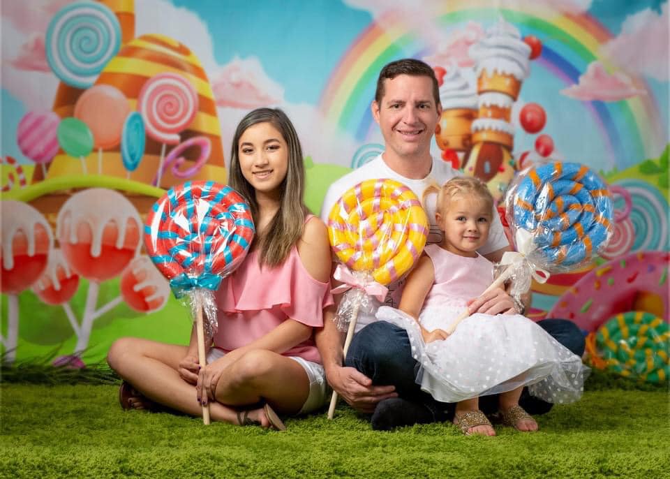 RTS Kate Candy Animation World Backdrop for Children Photography