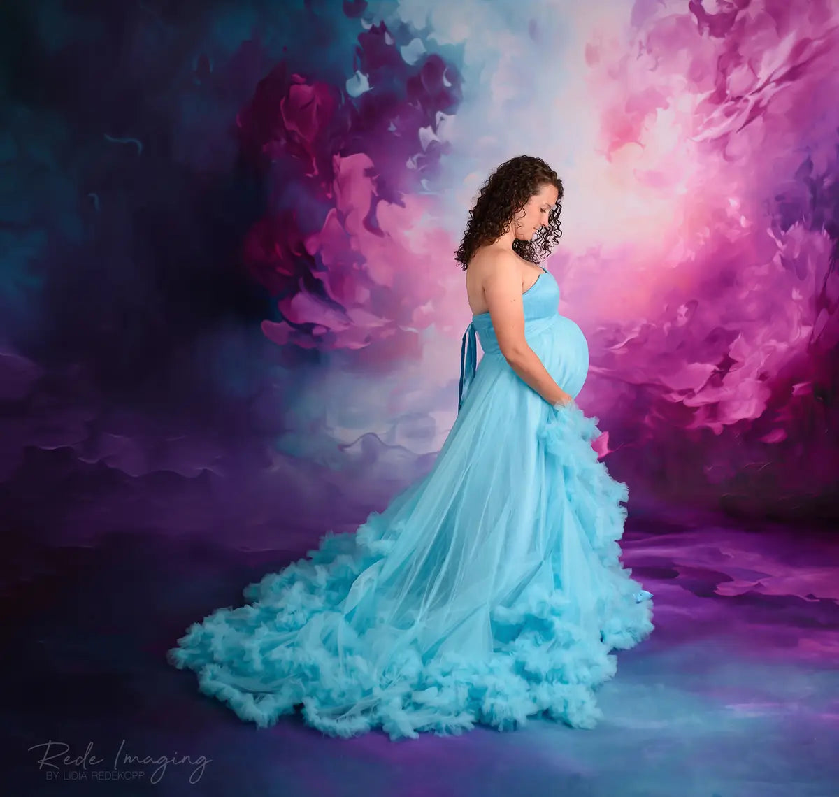 Kate Sweep Fantasy Fine Art Bokeh Color Explosion Backdrop Designed by Lidia Redekopp