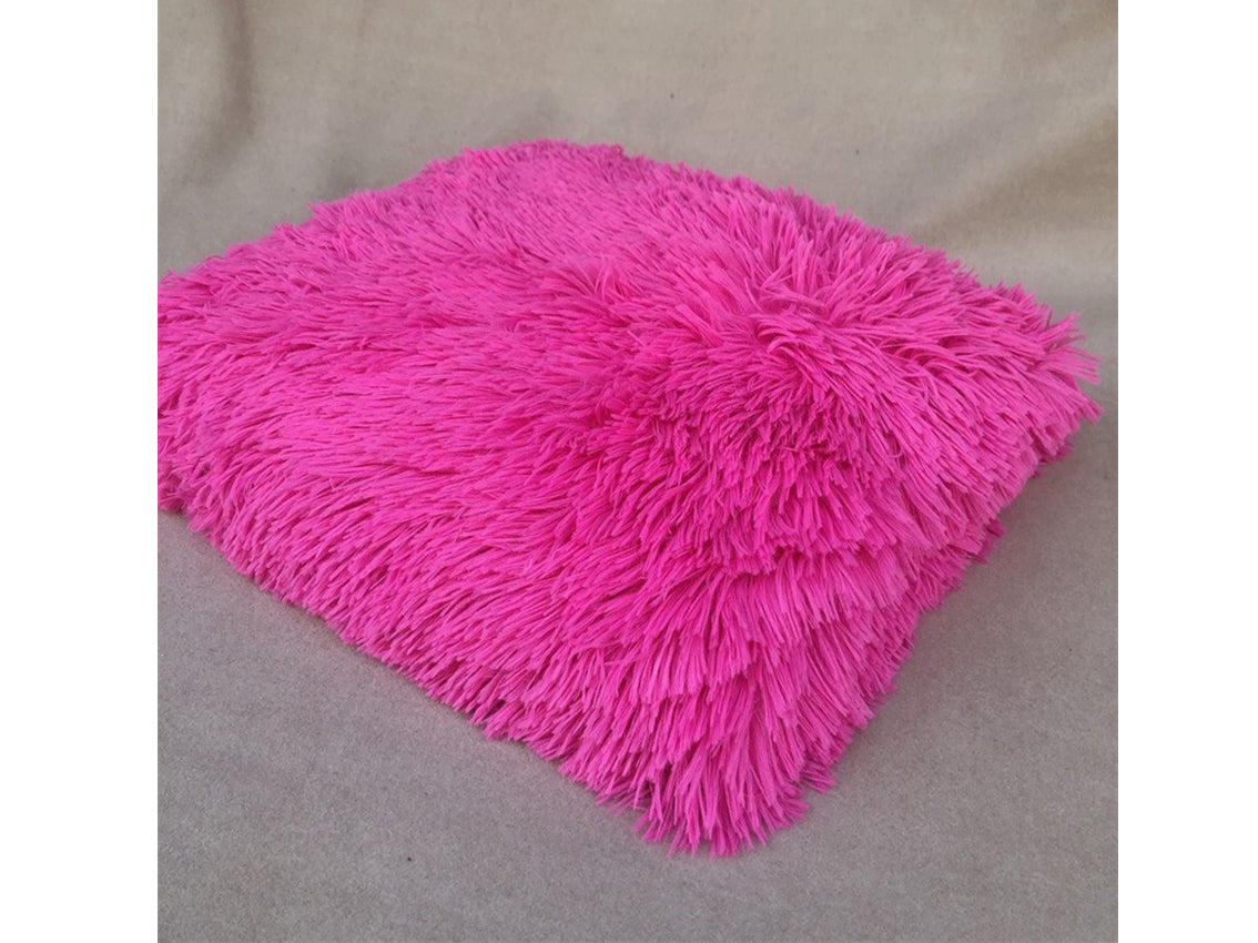 Hot pink discount faux fur blanket