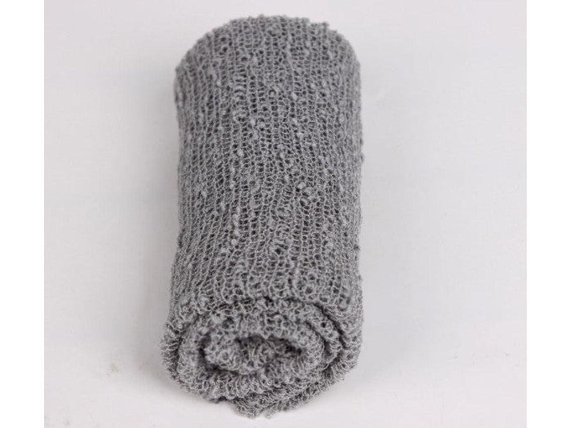40x150cm Cotone Filato Neonato Swaddle Posing Wrap Tessuto