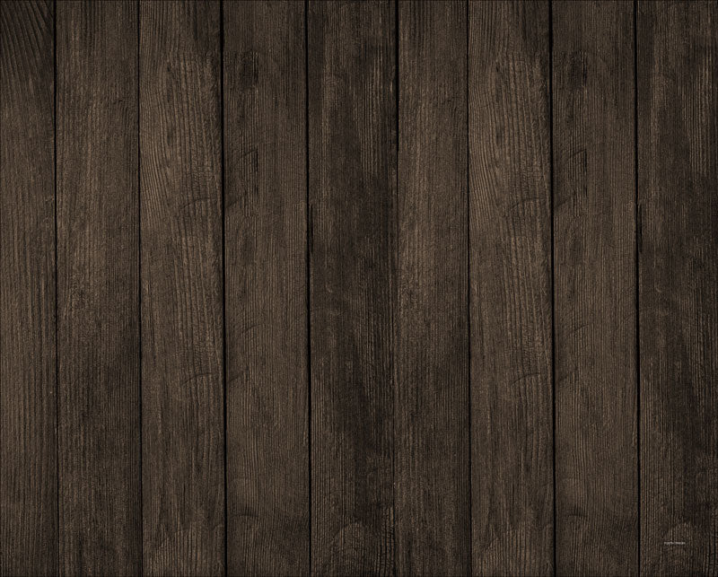 Kate Dark Wood Plank Rubber Floor Mat