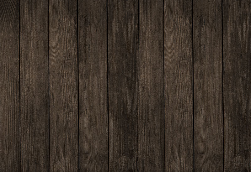 Kate Dark Wood Plank Rubber Floor Mat