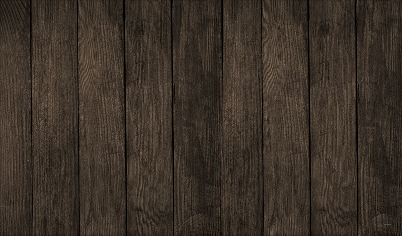 Kate Dark Wood Plank Rubber Floor Mat