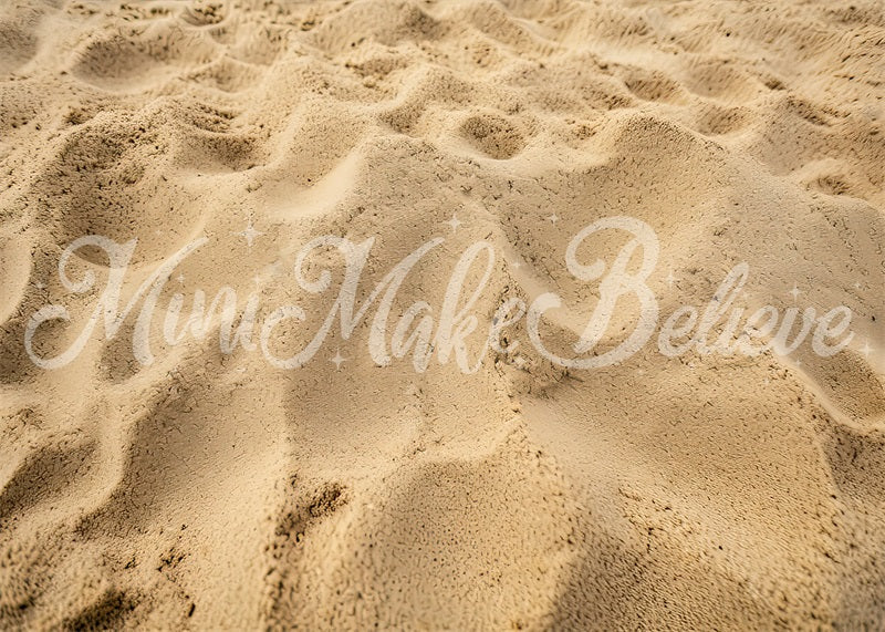 Tappeto da pavimento dipinto RTS Painterly Beach Sand per fotografia progettato da Mini MakeBelieve