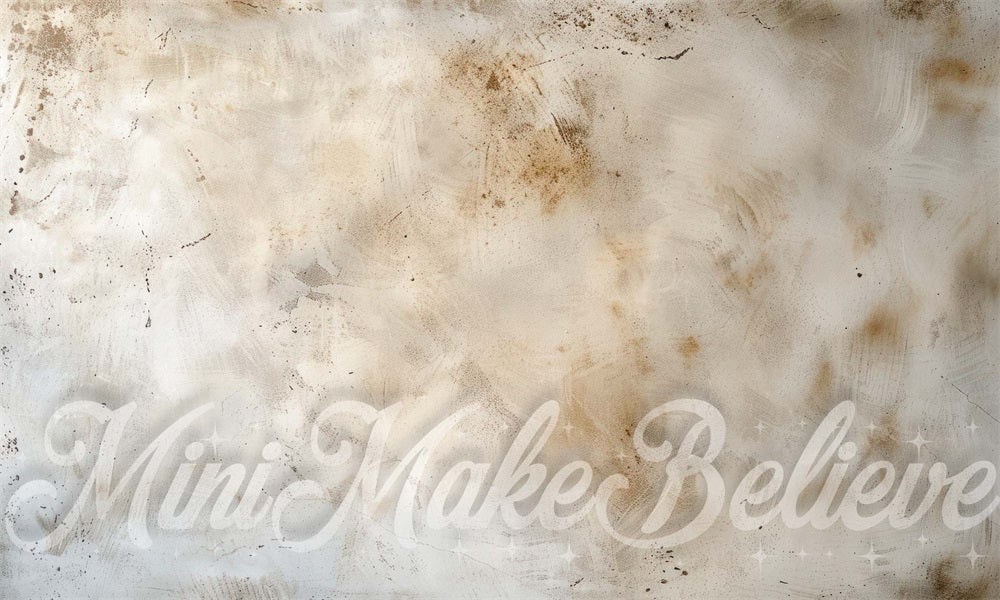 Fondo de Piso con Textura Abstracta en Tonos Blancos Diseñado por Mini MakeBelieve