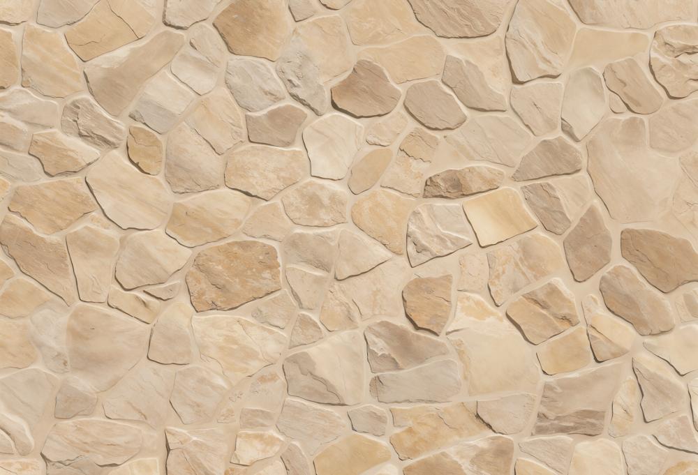 Kate Beige Stone Texture Rubber Floor Mat