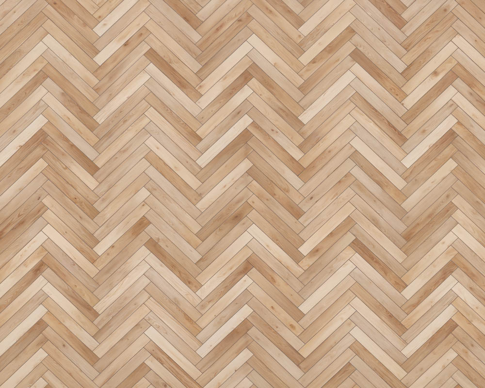 Kate Light Brown Herringbone Pattern Rubber Floor Mat