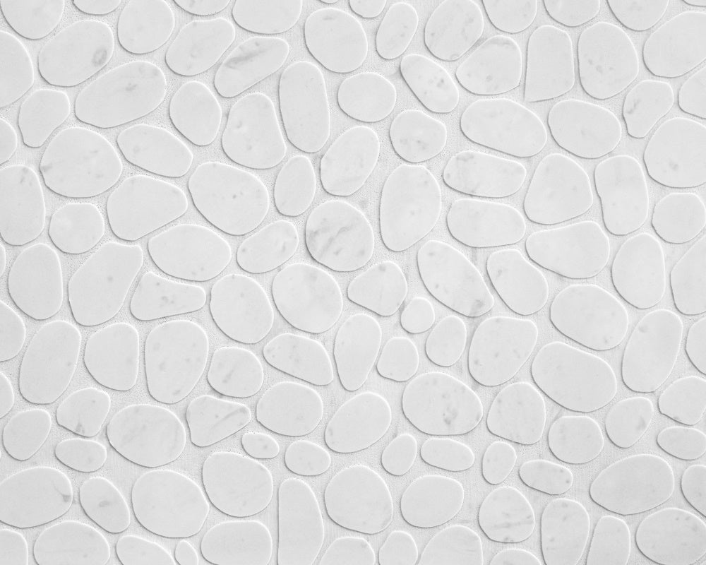 Kate White Pebble Stone Backdrop Designed by Mini MakeBelieve