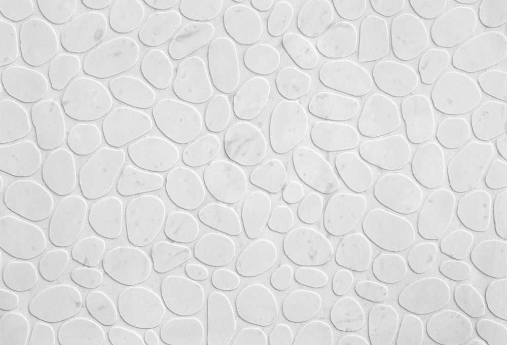 Kate White Pebble Stone Backdrop Designed by Mini MakeBelieve