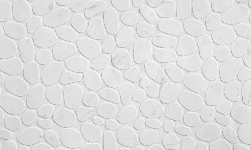 Kate White Pebble Stone Backdrop Designed by Mini MakeBelieve