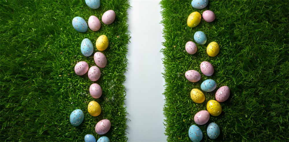 Kate Easter Egg Green Grass Floor Backdrop Designed by Mini MakeBelieve