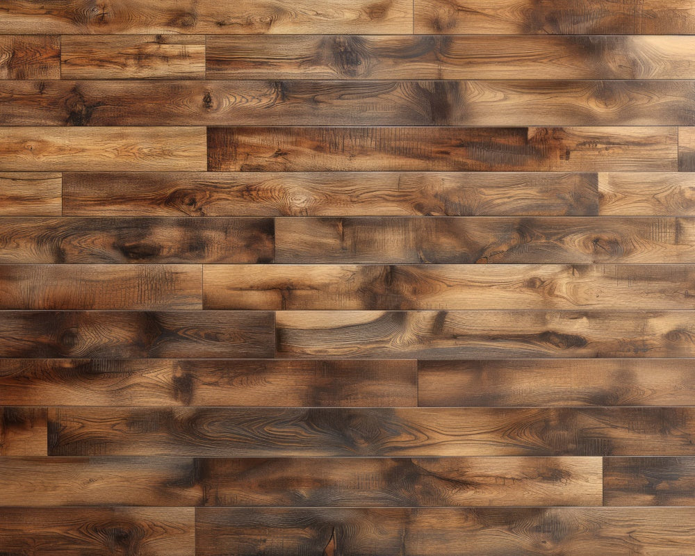 Kate Brown Retro Wood Floor Backdrop Designed by Mini MakeBelieve