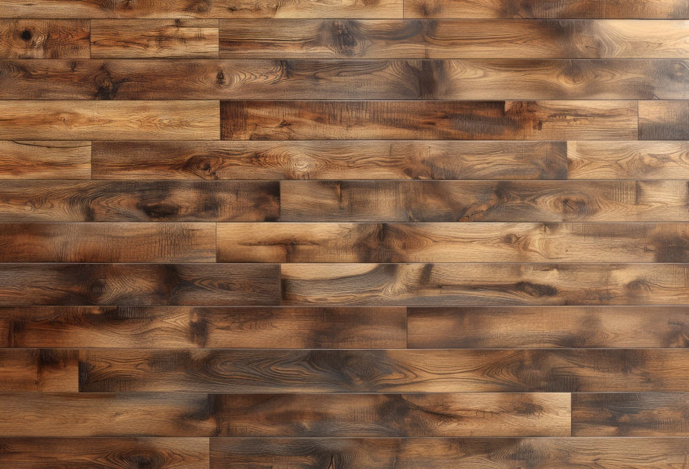 Kate Brown Retro Wood Floor Backdrop Designed by Mini MakeBelieve