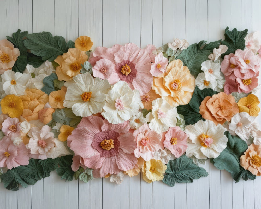 Kate Newborn Flower Rug Floor Backdrop Designed by Mini MakeBelieve