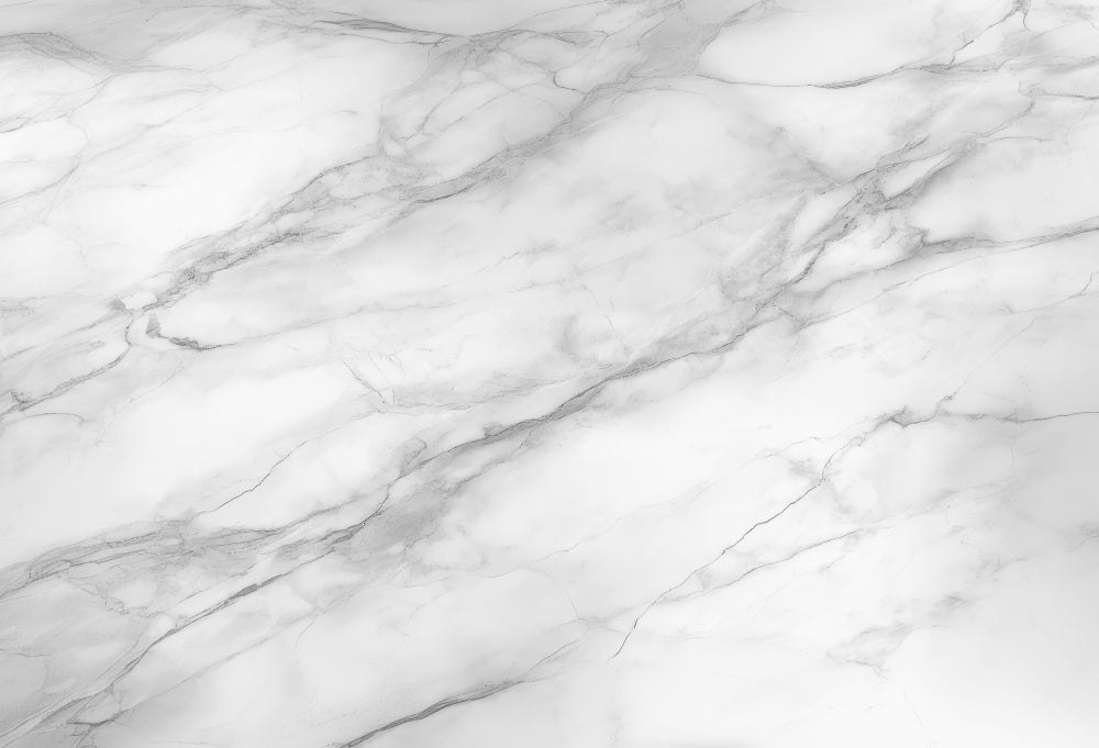 Kate White Marble Texture Floor Backdrop Designed by Mini MakeBelieve