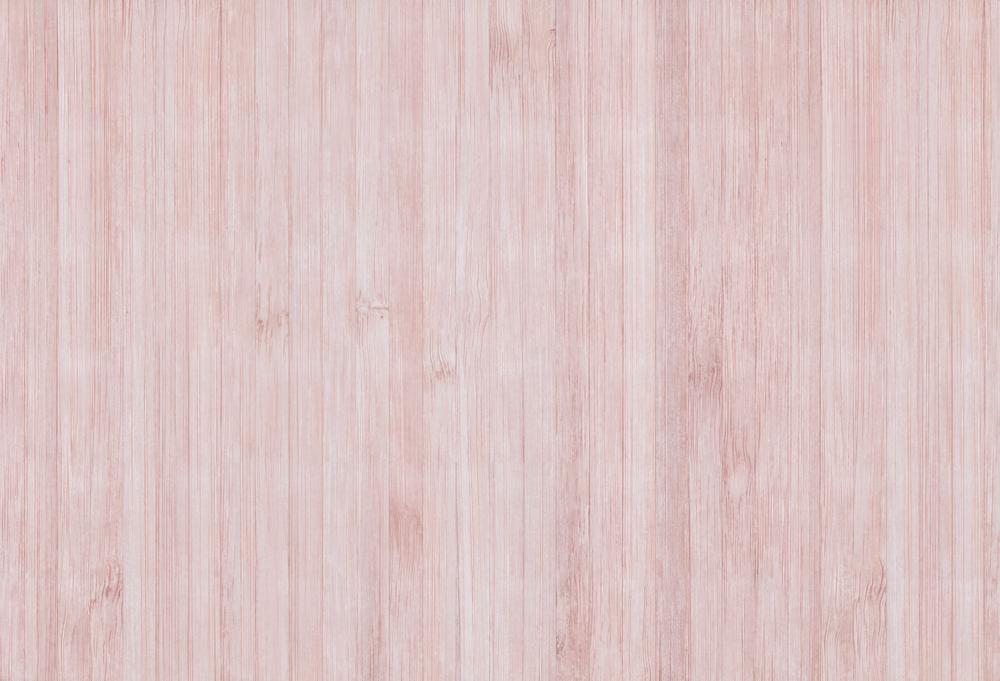 Kate Pink Wood Texture Rubber Floor Mat