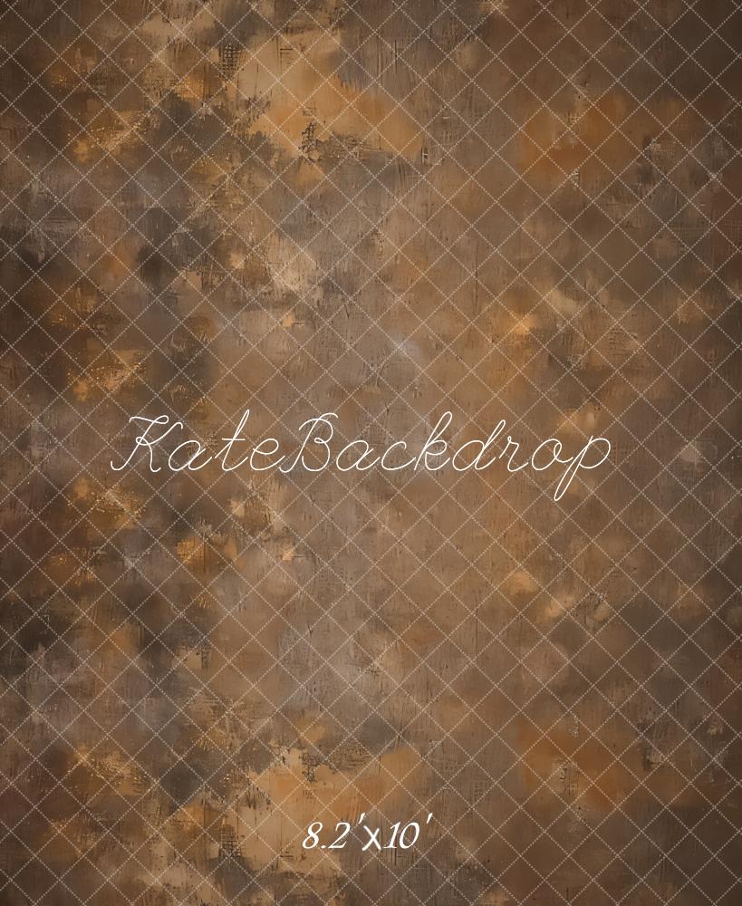 Kate Abstract Brown Vintage Texture Backdrop Designed by Emetselch