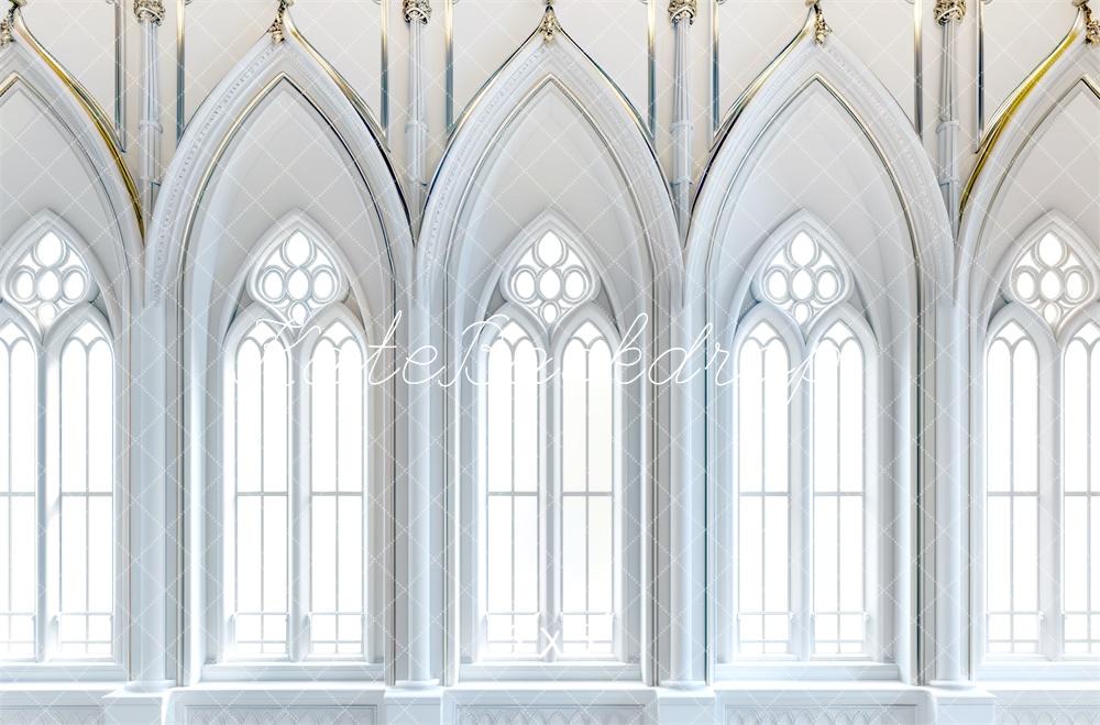 Kate Gothic Cathedral Wedding Backdrop Designed by Mini MakeBelieve