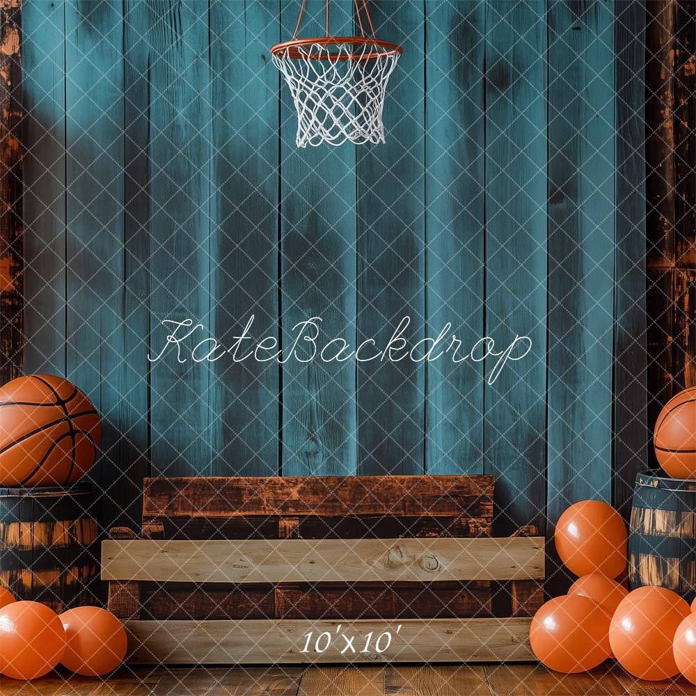 Cake Smash Basketball Hoop Foto Achtergrond Designed by Patty Roberts