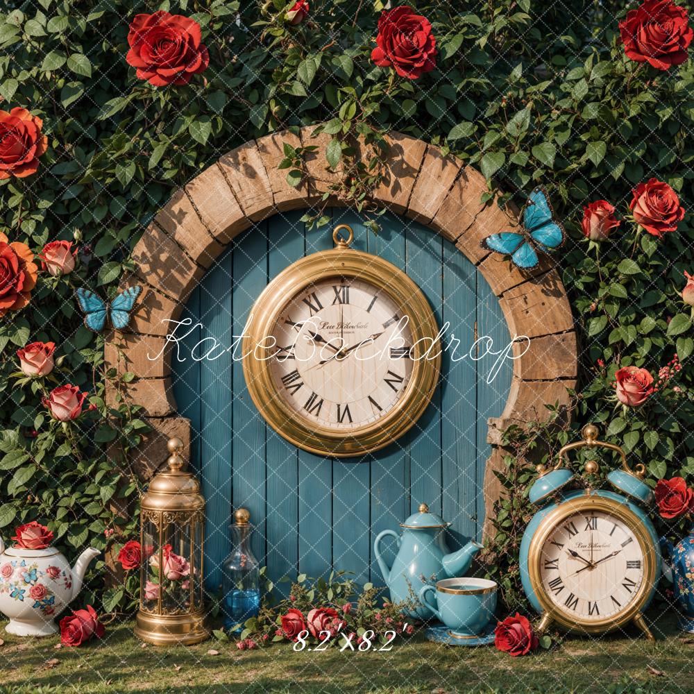 Orologio Vintage da Giardino Background