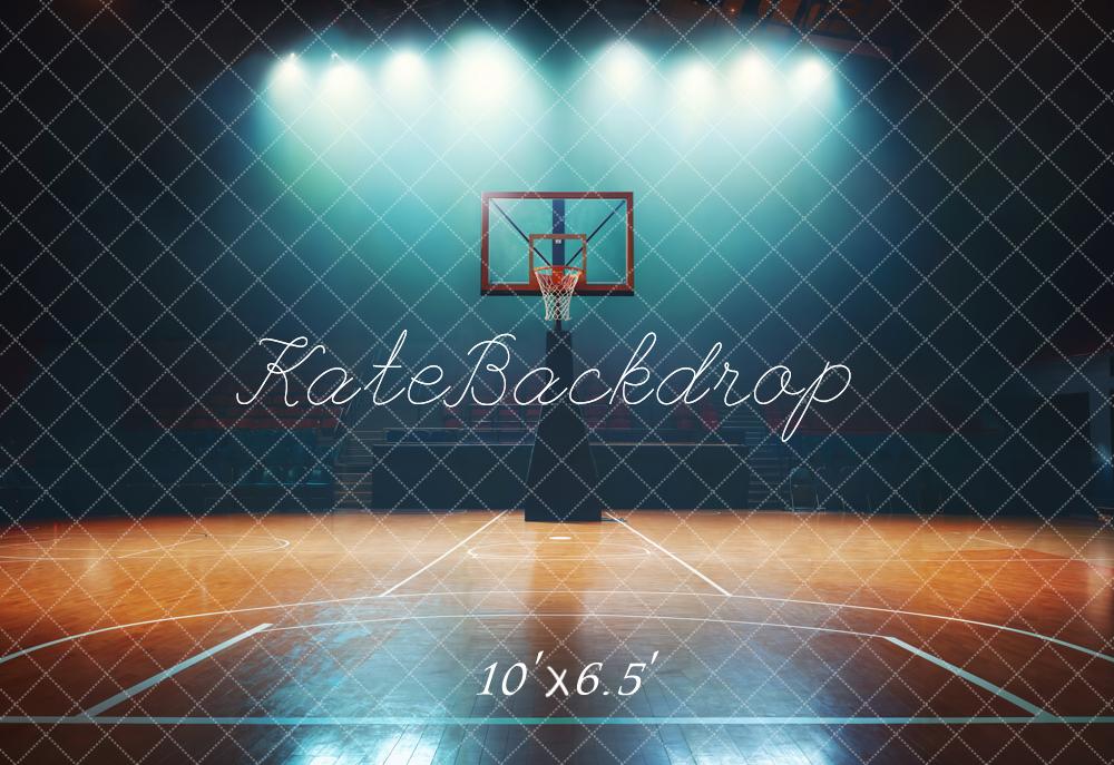 Kate Basketball Court Spotlight Backdrop Designed by Emetselch