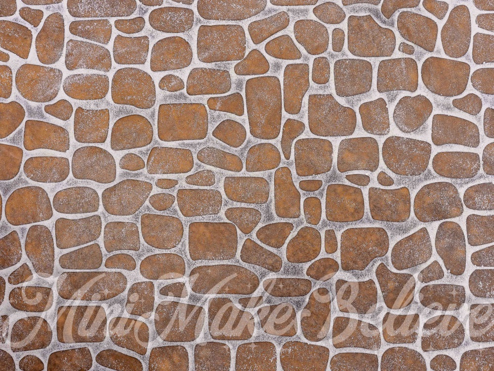 Kate Brown Cobblestone Road Floor Backdrop Designed by Mini MakeBelieve